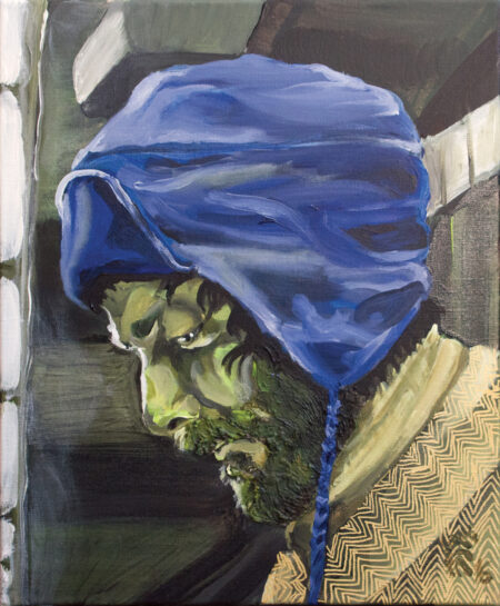 Barbu bonnet bleu deutéranopie