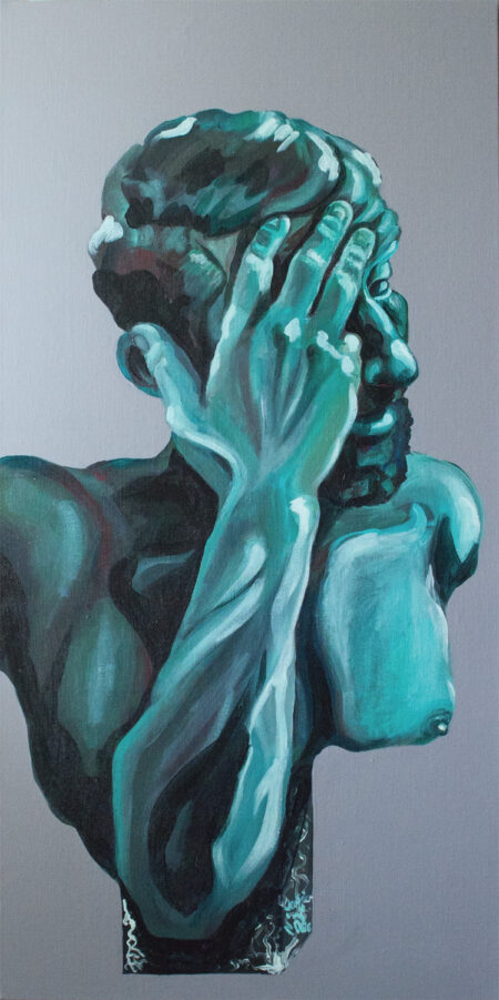 Homme mystérieux de bronze