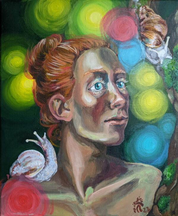 La femme aux escargots