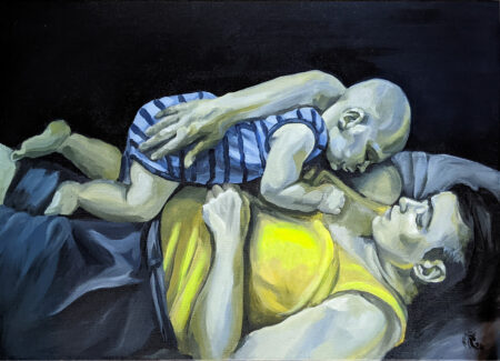 Mère à l'enfant