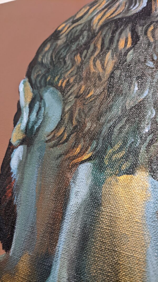 L'homme de devant de bronze – Image 3